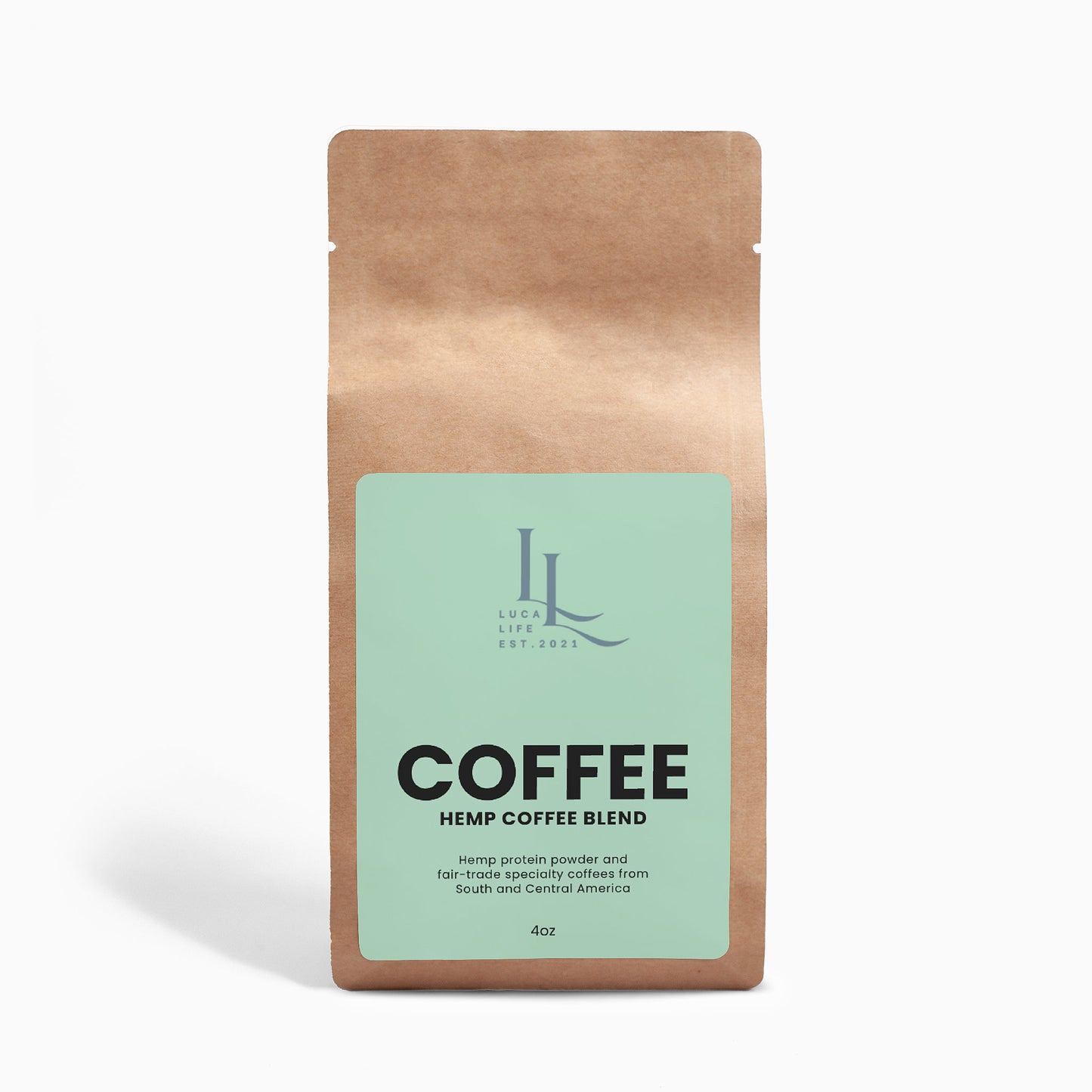 Hemp Coffee Blend - Medium Roast 4oz