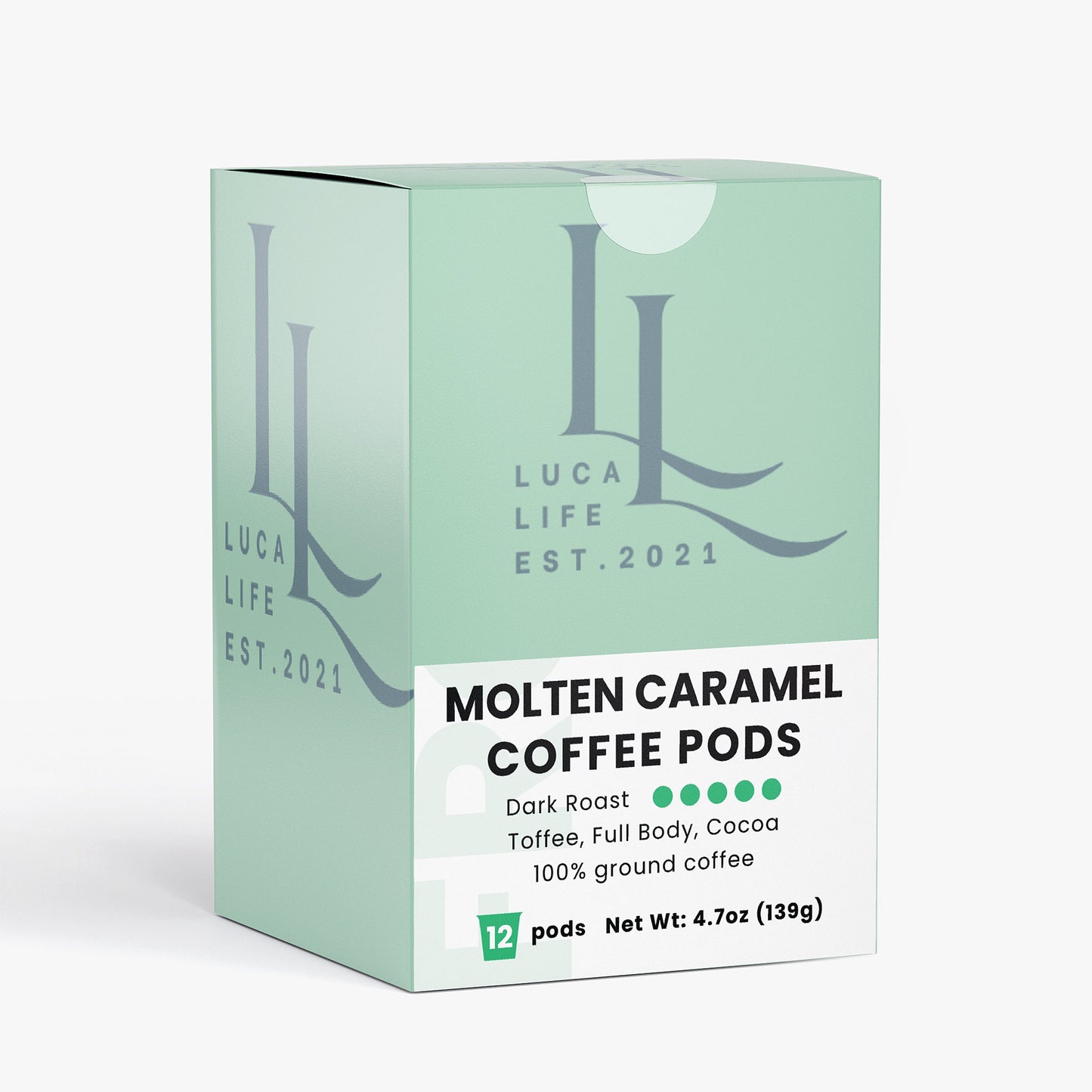 Molten Caramel Coffee Pods (Dark Roast)