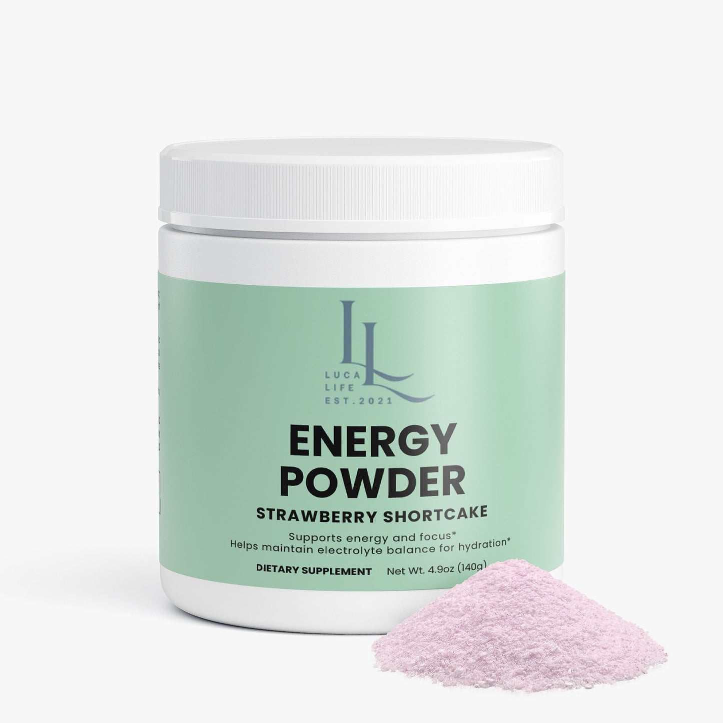 Energy Powder (Strawberry Shortcake)