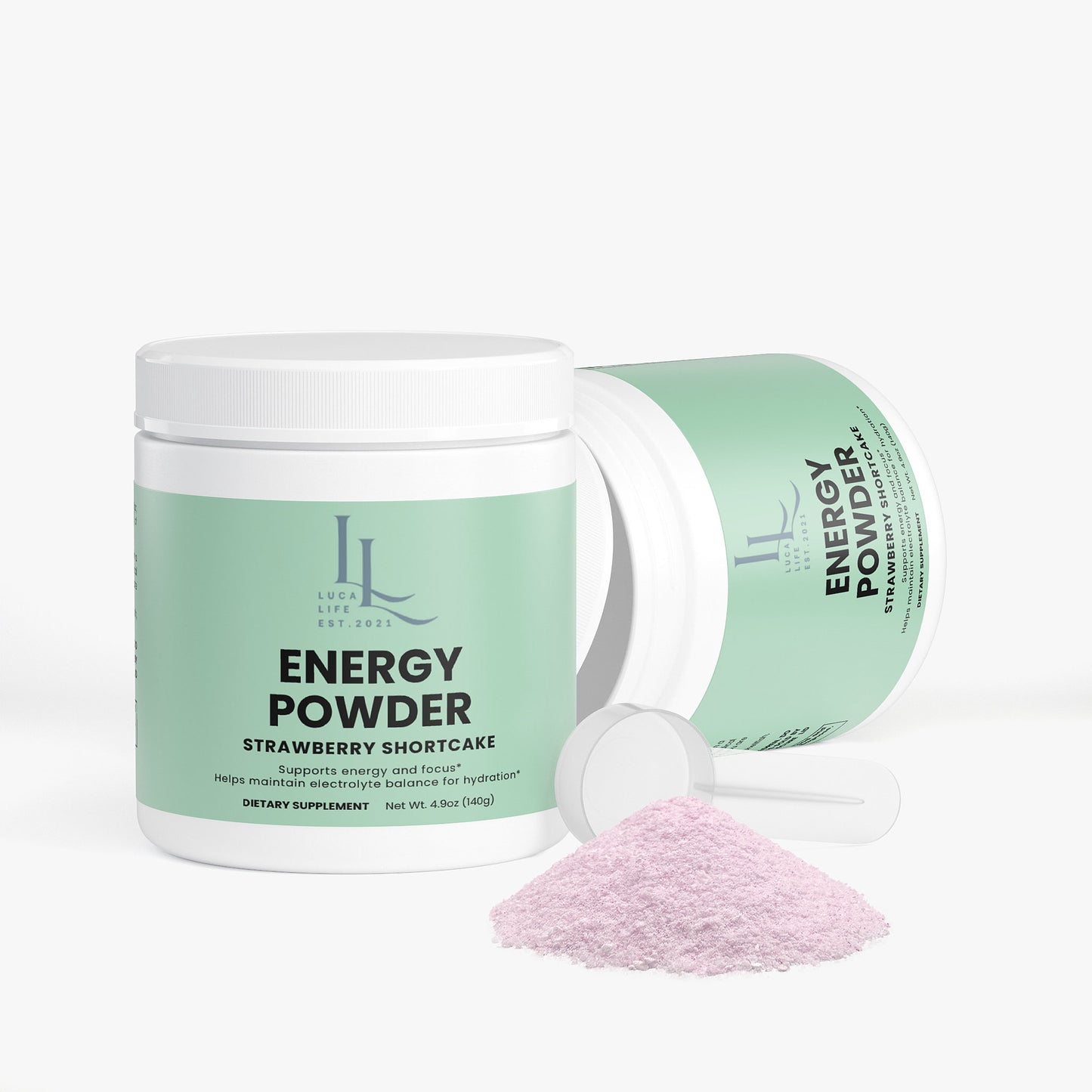 Energy Powder (Strawberry Shortcake)