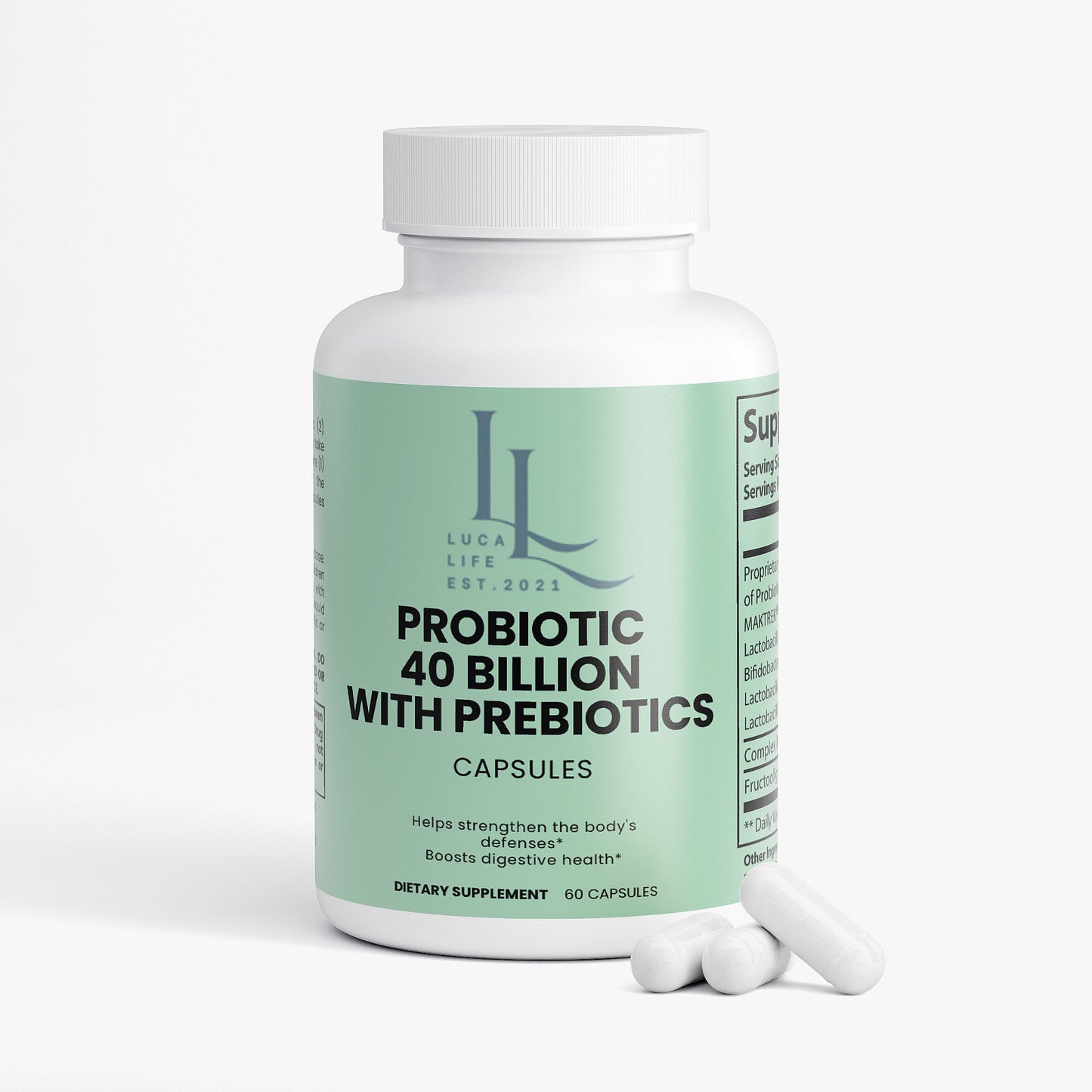 Probiotic 40 Billion with Prebiotics