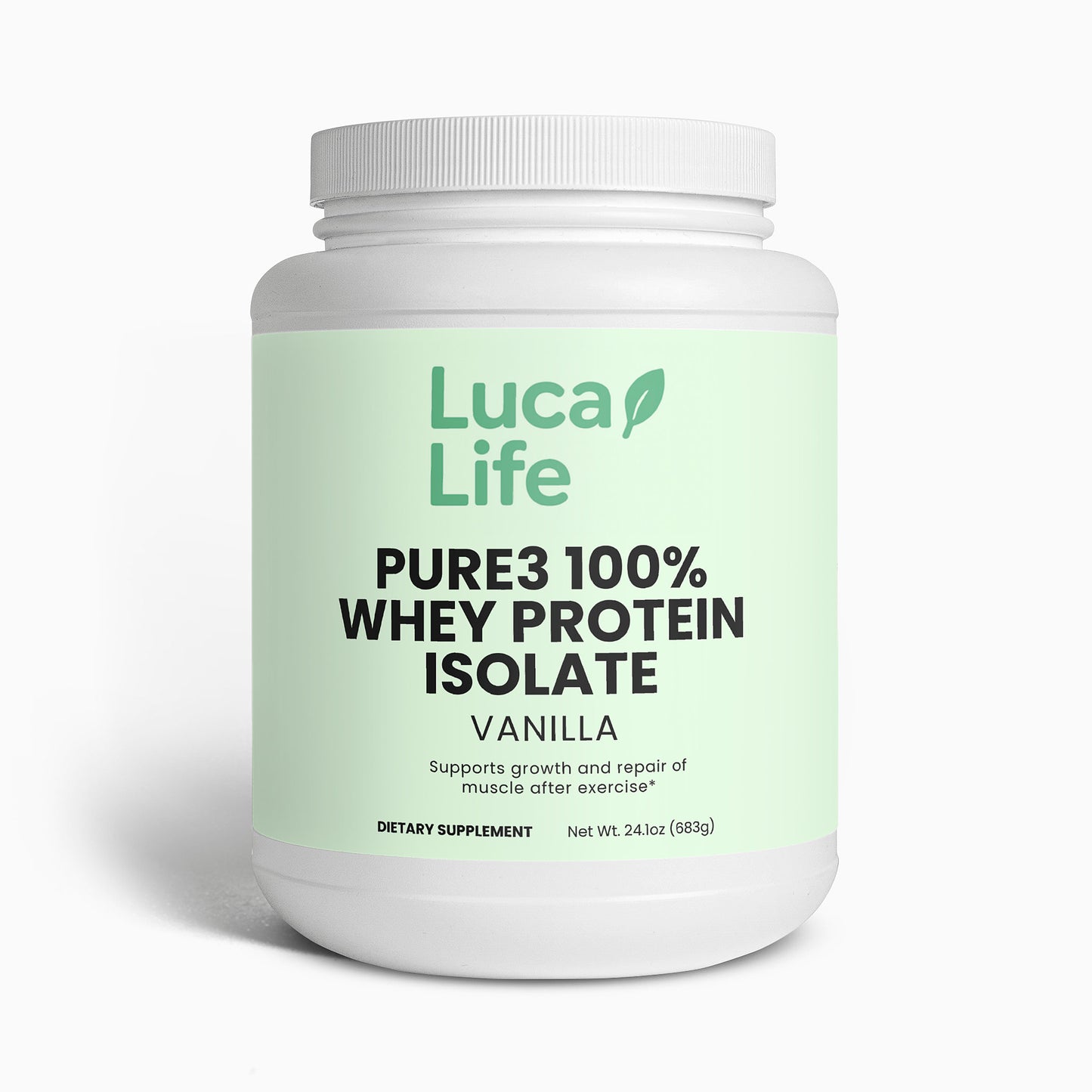 Pure3 100% Whey Protein Isolate (Vanilla)