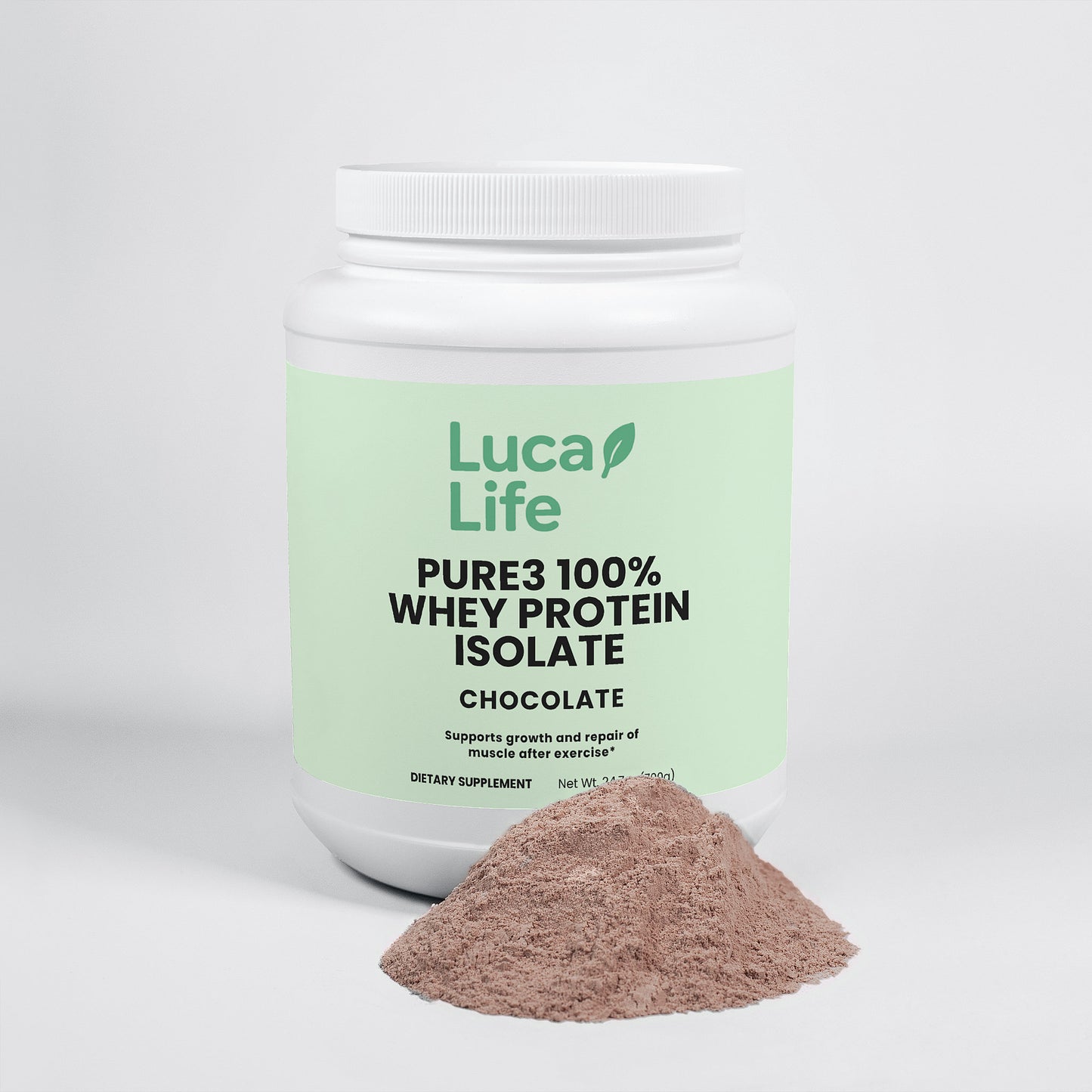 Pure3 100% Whey Protein Isolate (Chocolate)