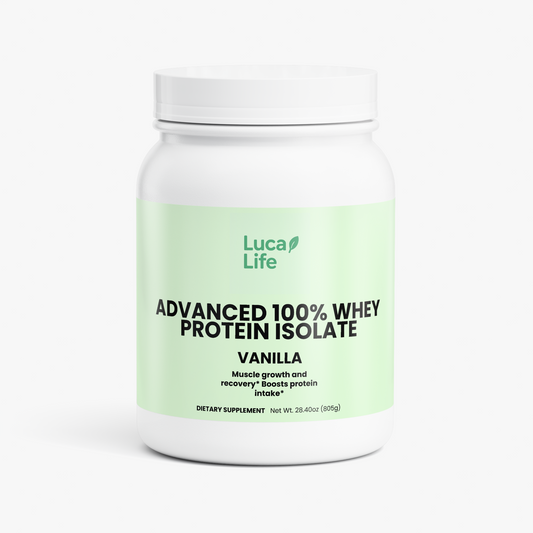Advanced 100% Whey Protein Isolate (Vanilla)