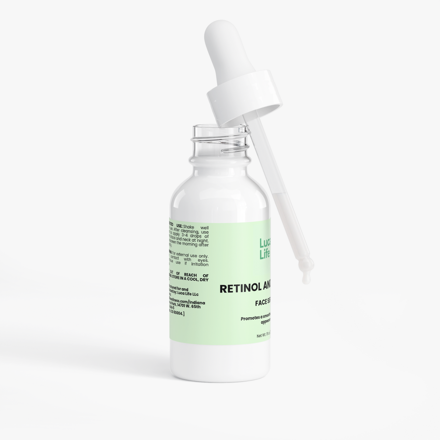 Retinol and Peptide Face Serum