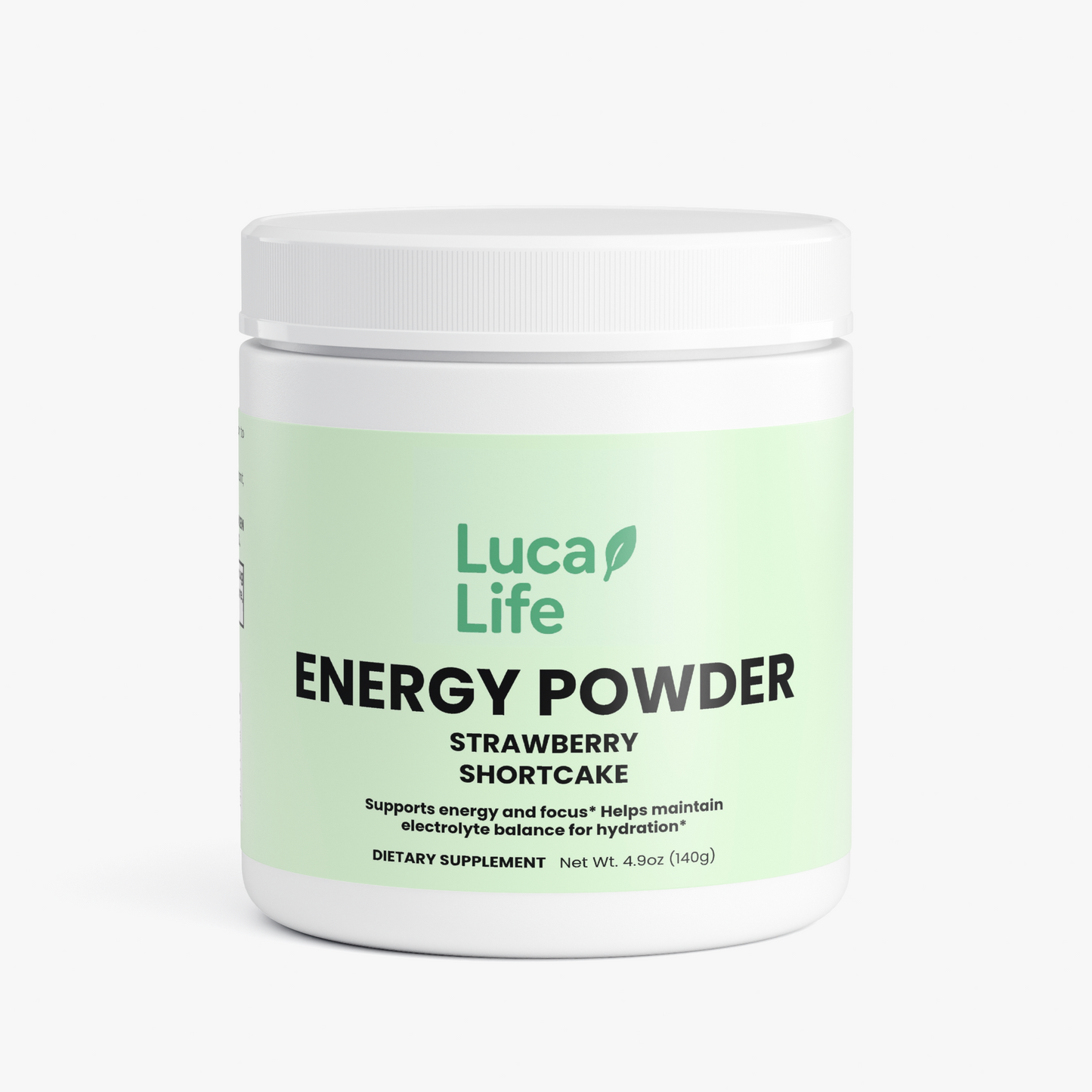 Energy Powder (Strawberry Shortcake)