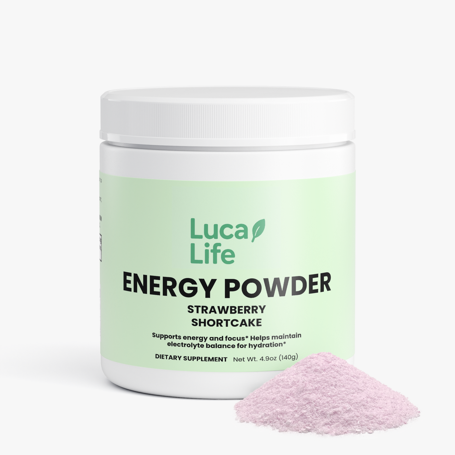 Energy Powder (Strawberry Shortcake)