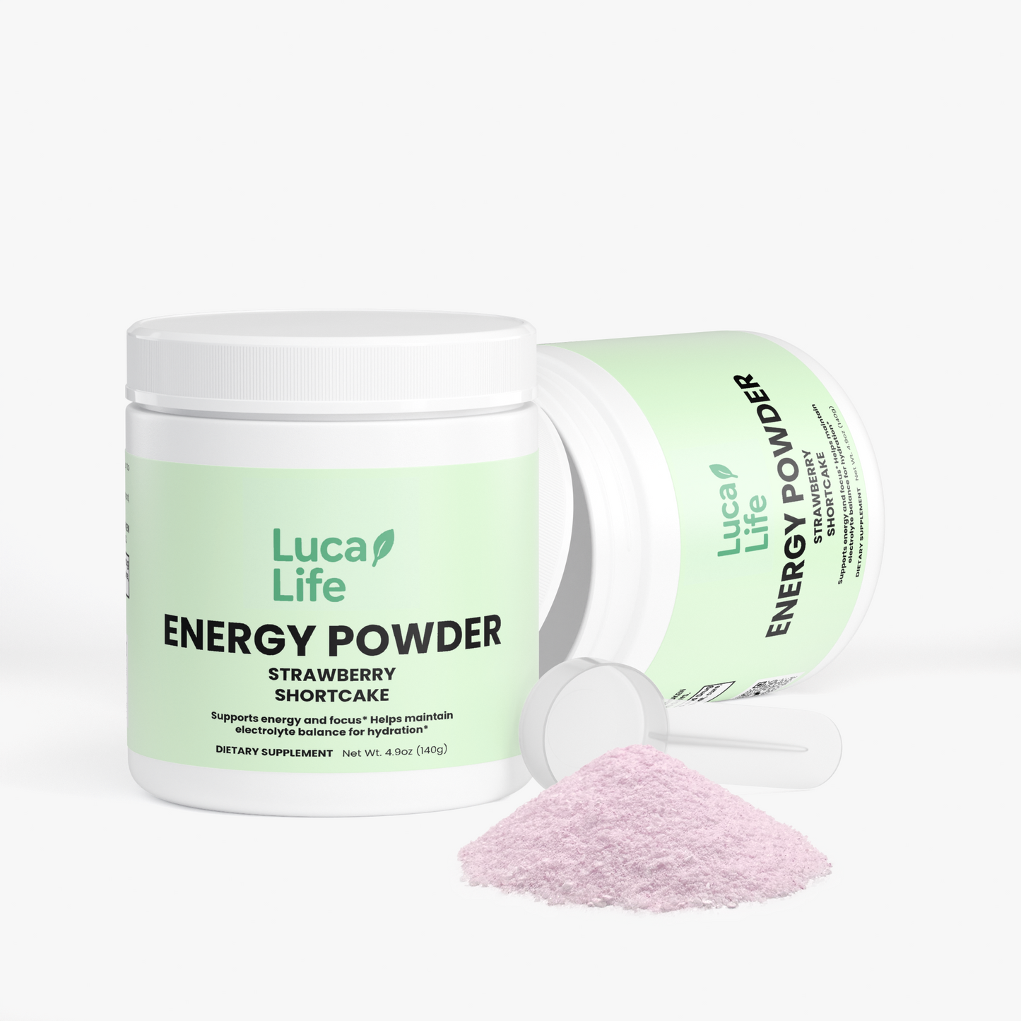 Energy Powder (Strawberry Shortcake)