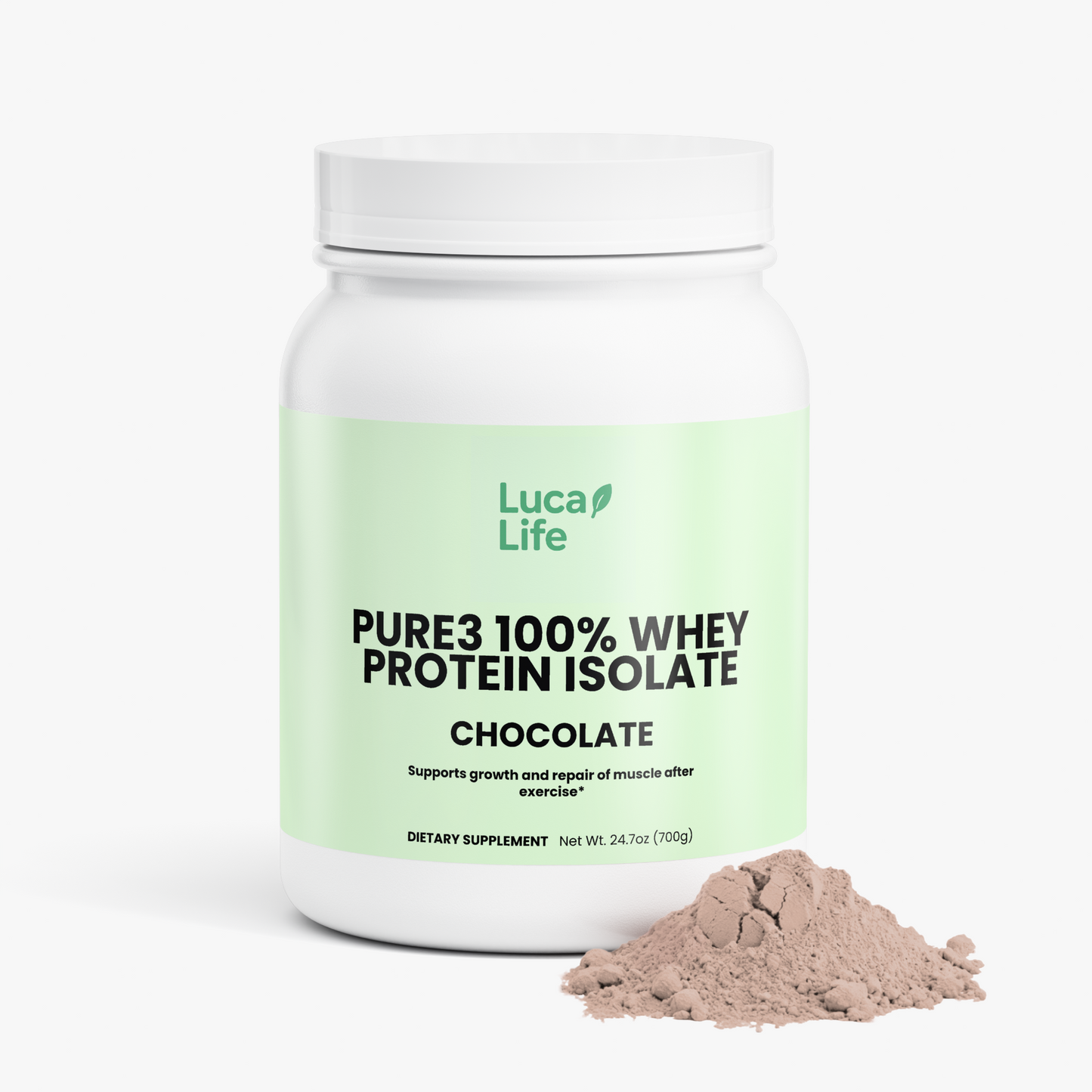 Pure3 100% Whey Protein Isolate (Chocolate)