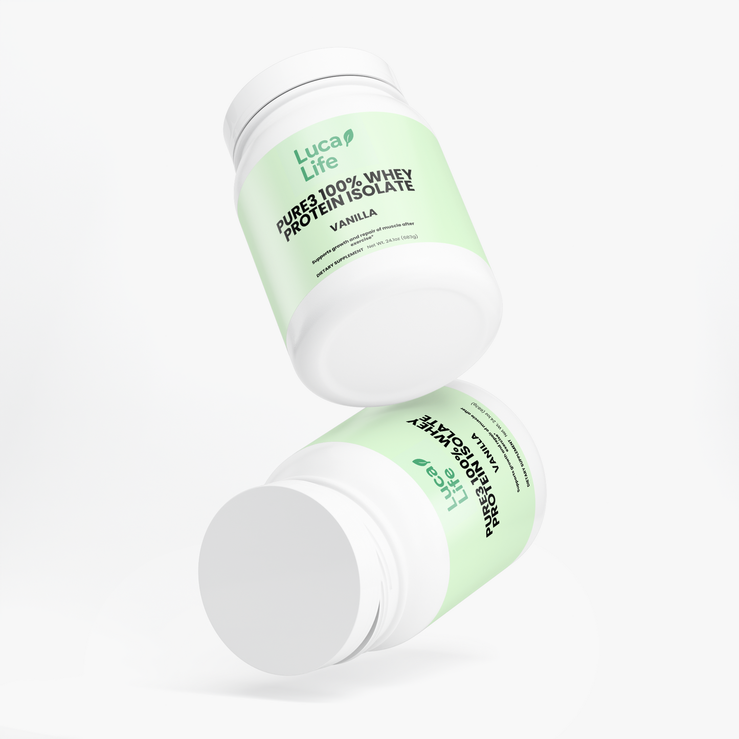 Pure3 100% Whey Protein Isolate (Vanilla)