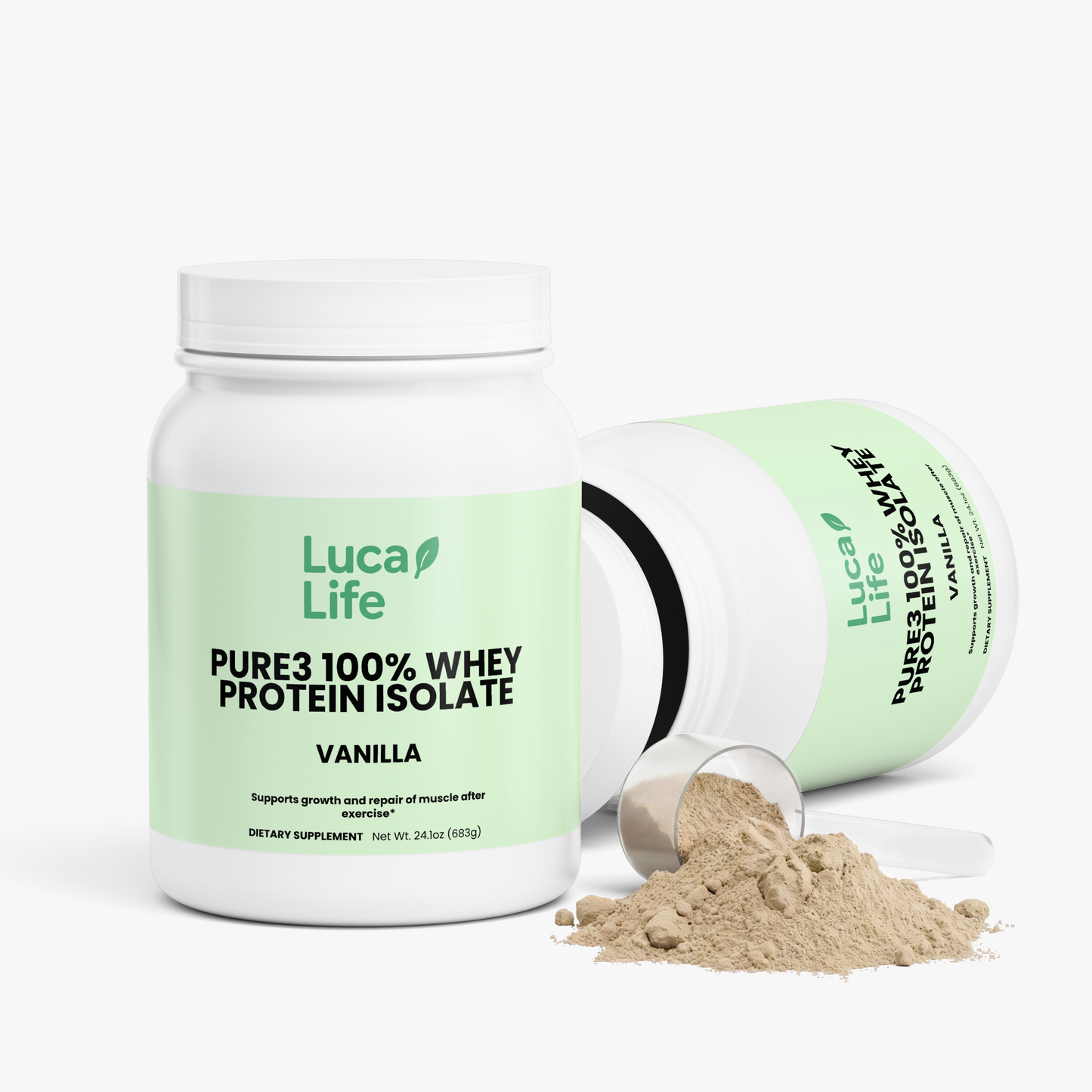 Pure3 100% Whey Protein Isolate (Vanilla)