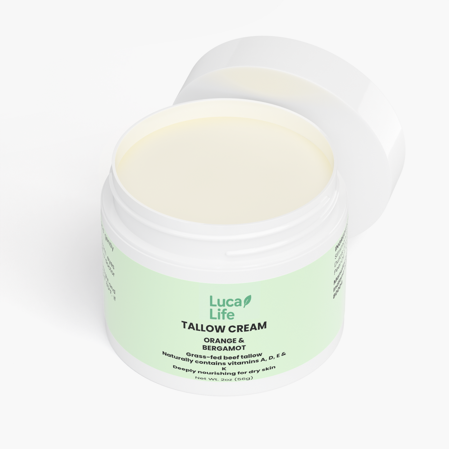 Tallow Cream Orange & Bergamot