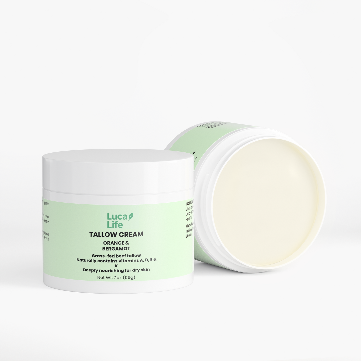 Tallow Cream Orange & Bergamot