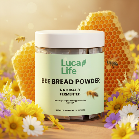 Bee Bread Powder - Bee Background