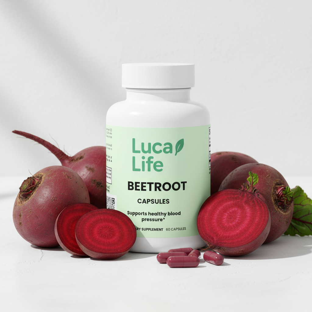 Beetroot Capsules Branded Hero