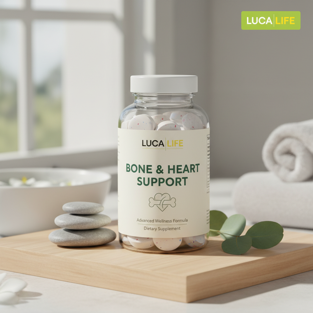 Bone & Heart Support with Logo