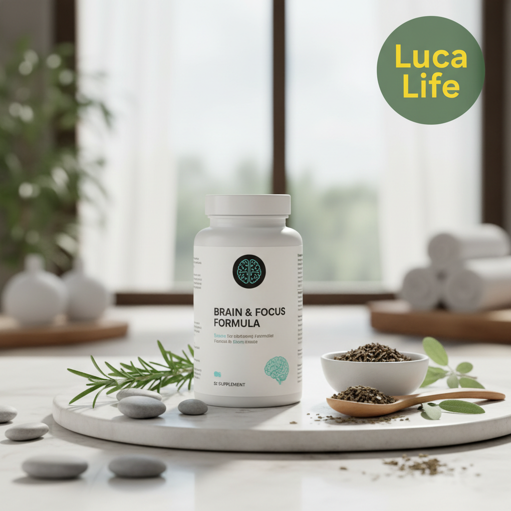 Brain & Focus Formula with Logo
