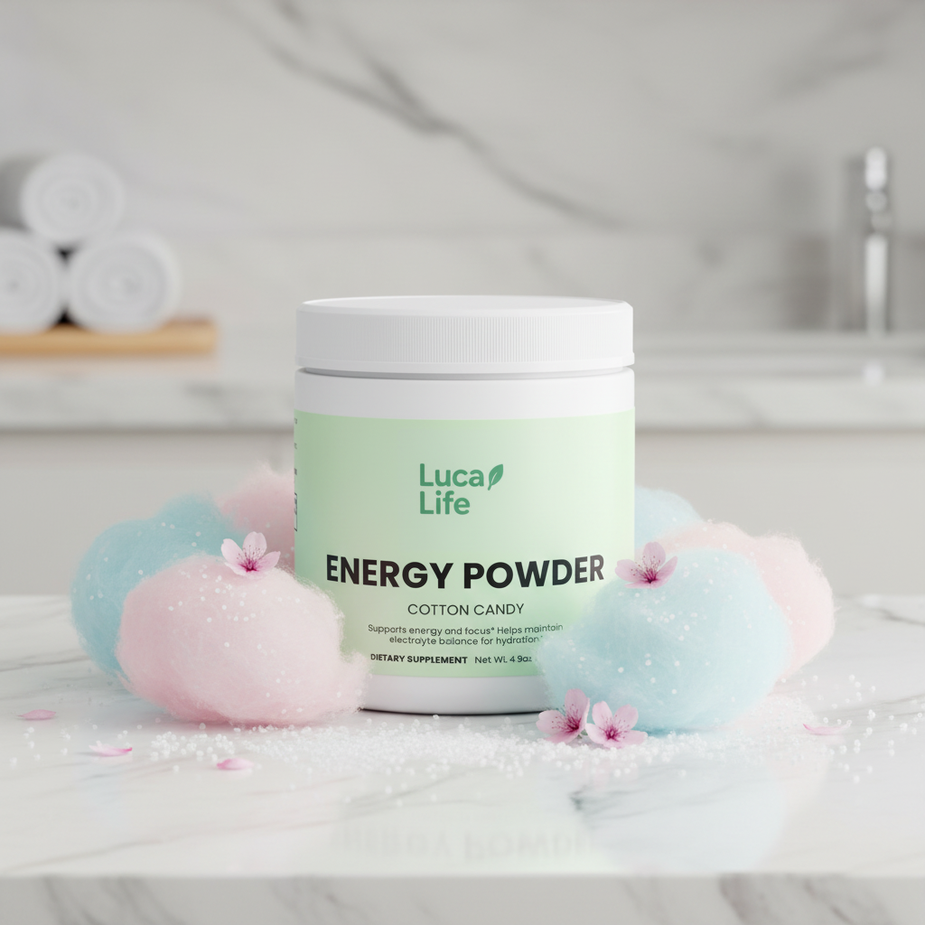 Energy Powder Cotton Candy