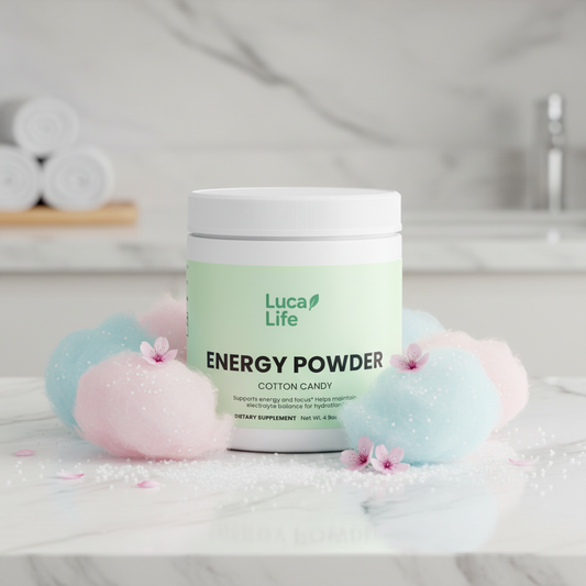 Energy Powder Cotton Candy