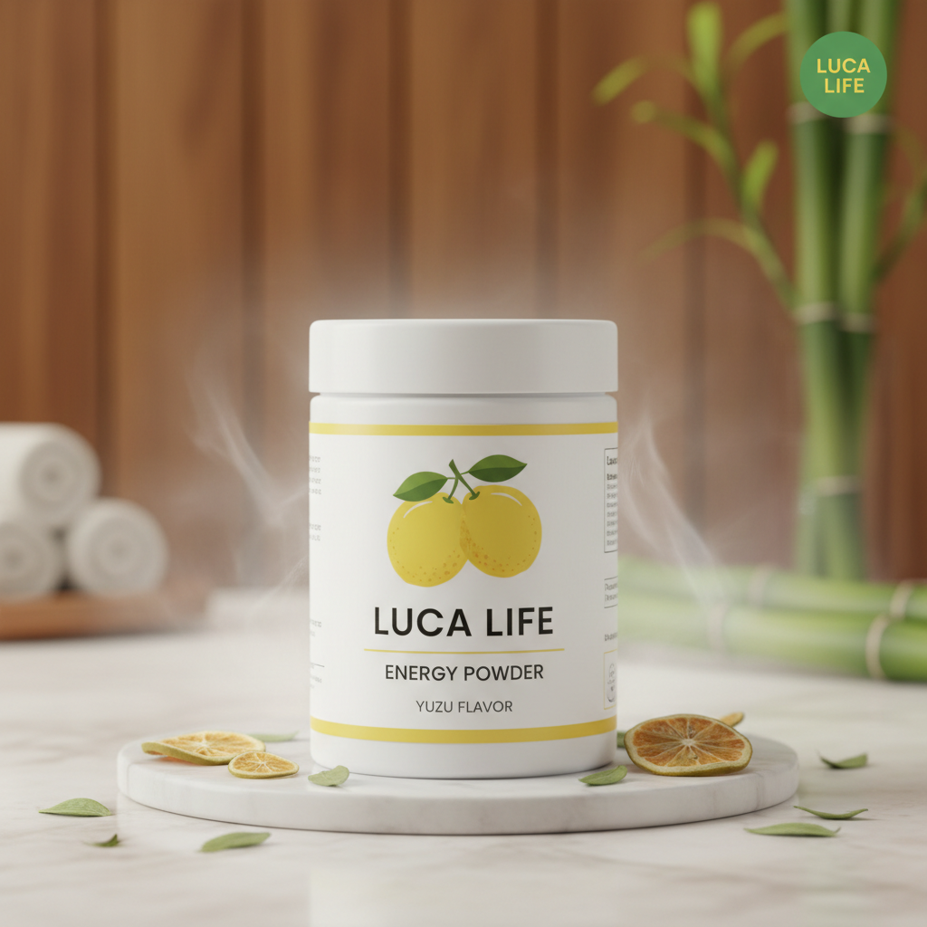 Energy Powder Yuzu with Logo