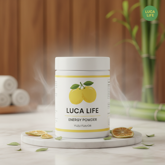 Energy Powder Yuzu with Logo