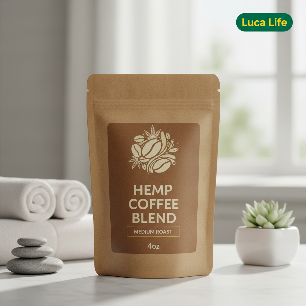 Hemp Coffee Blend with Logo