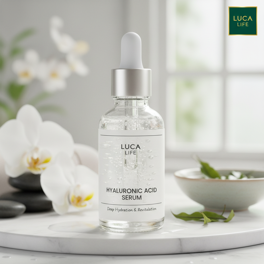 Hyaluronic Acid Serum with Logo