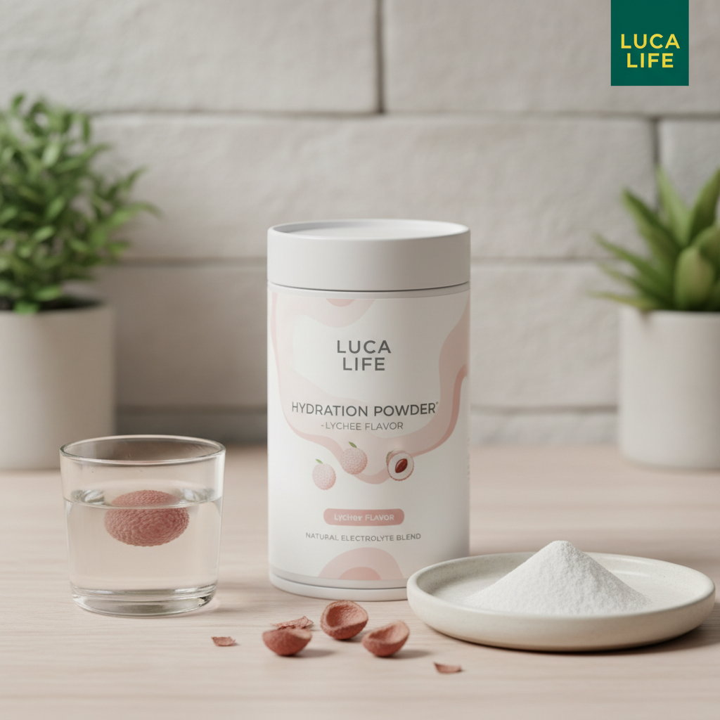Hydration Powder Lychee with Logo
