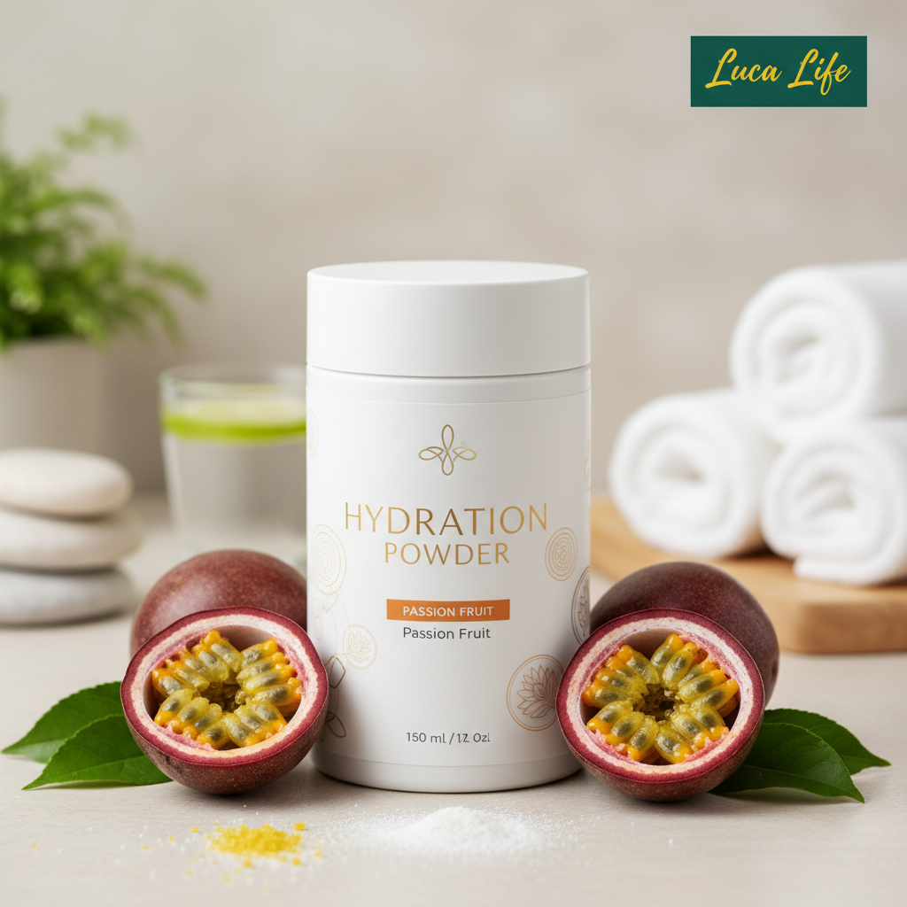 Hydration Powder Passion Fruit with Logo