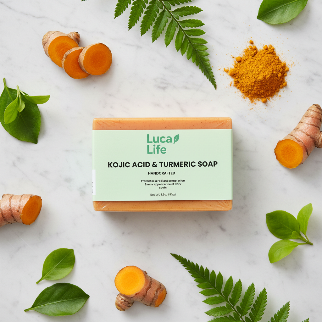 Kojic Acid & Turmeric Soap