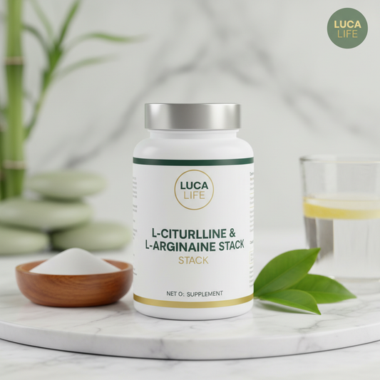 L-Citrulline & L-Arginine with Logo