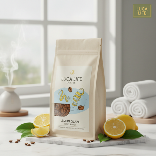 Lemon Glaze Coffee with Logo