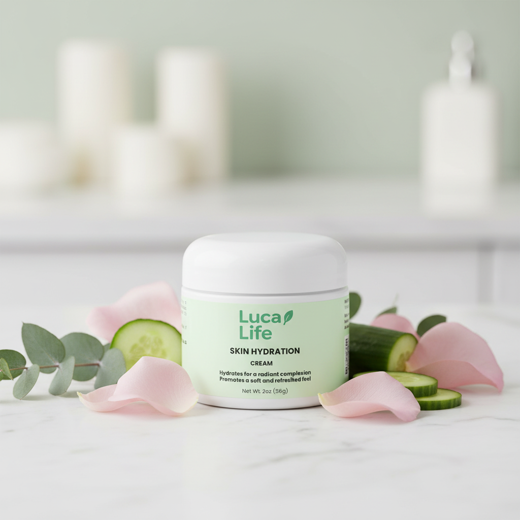 Luca Life Skin Hydration Cream Spa Lifestyle