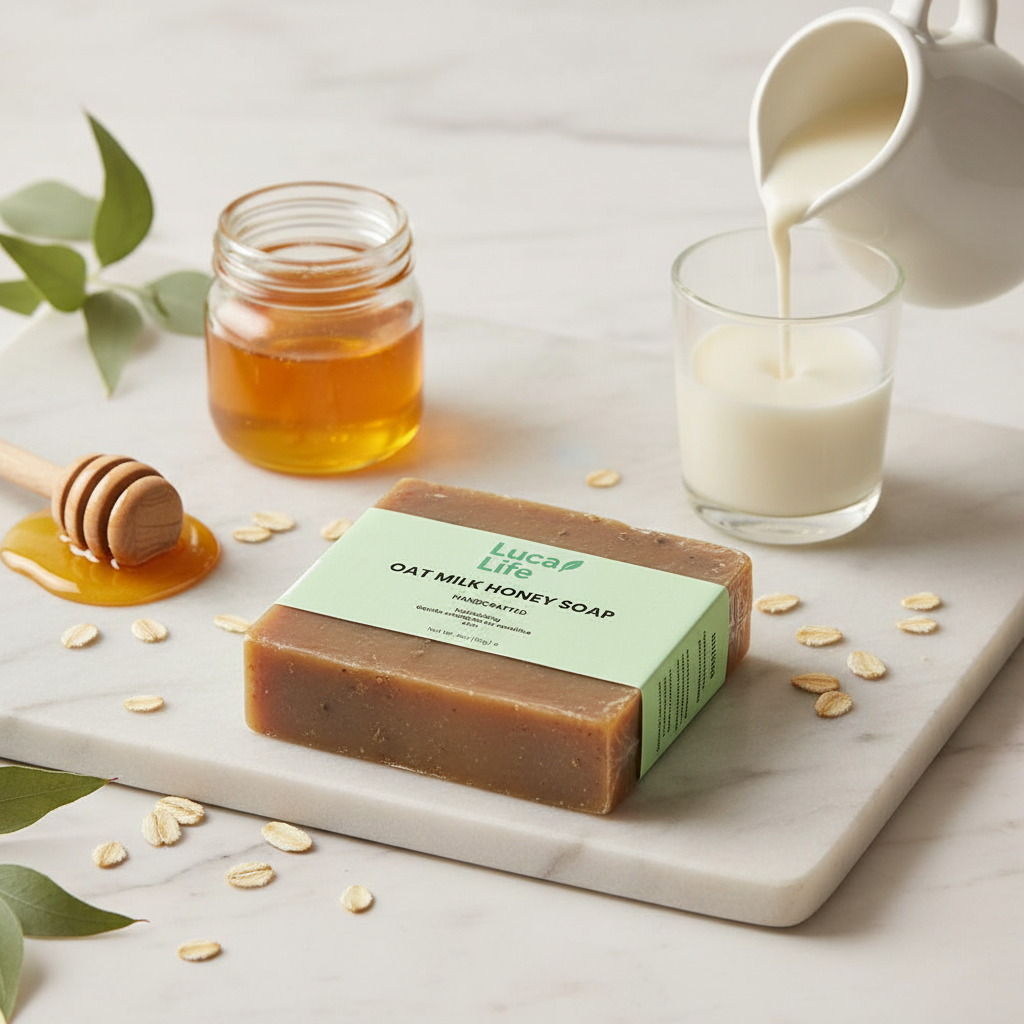 Oat Milk Honey Soap