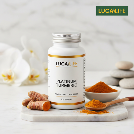 Platinum Turmeric with Logo
