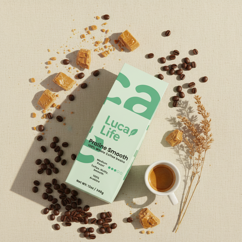 Praline Smooth Flat Lay