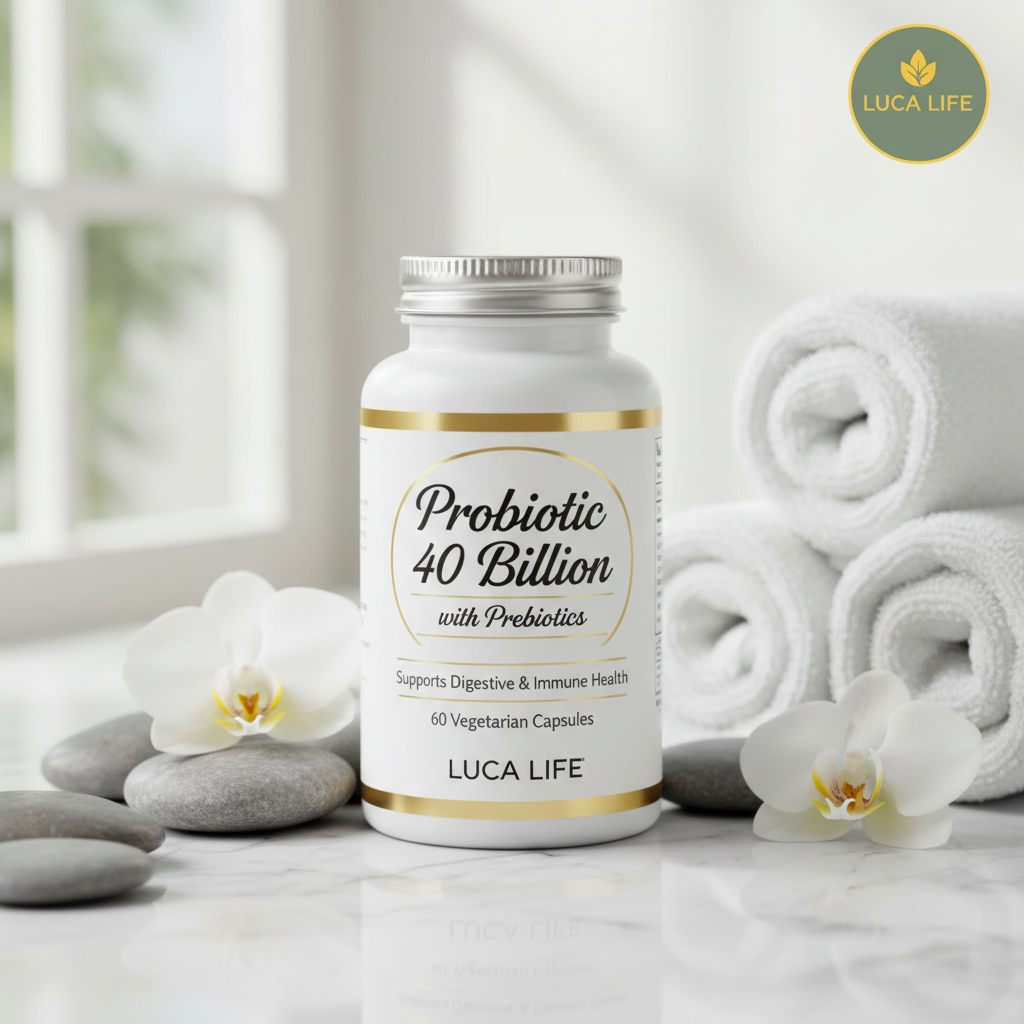Probiotic 40 Billion with Logo