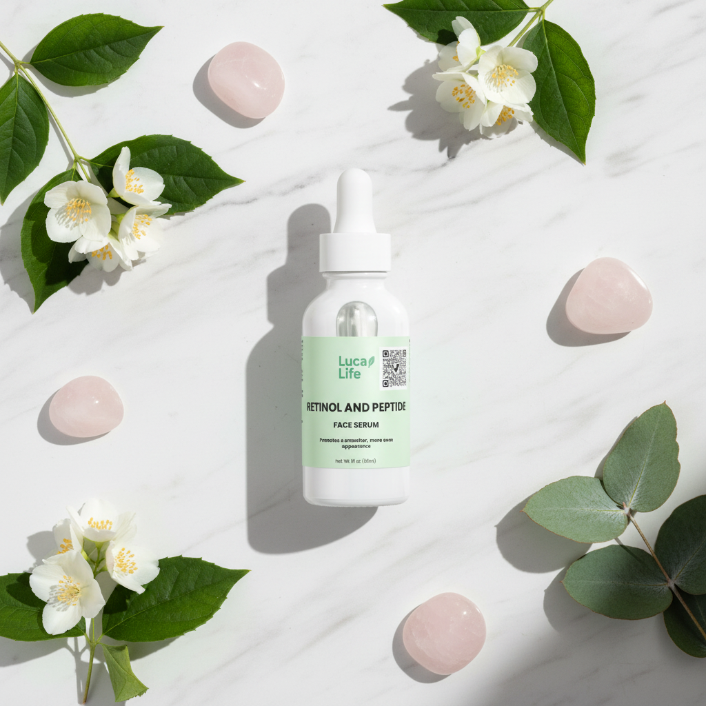 Retinol and Peptide Face Serum