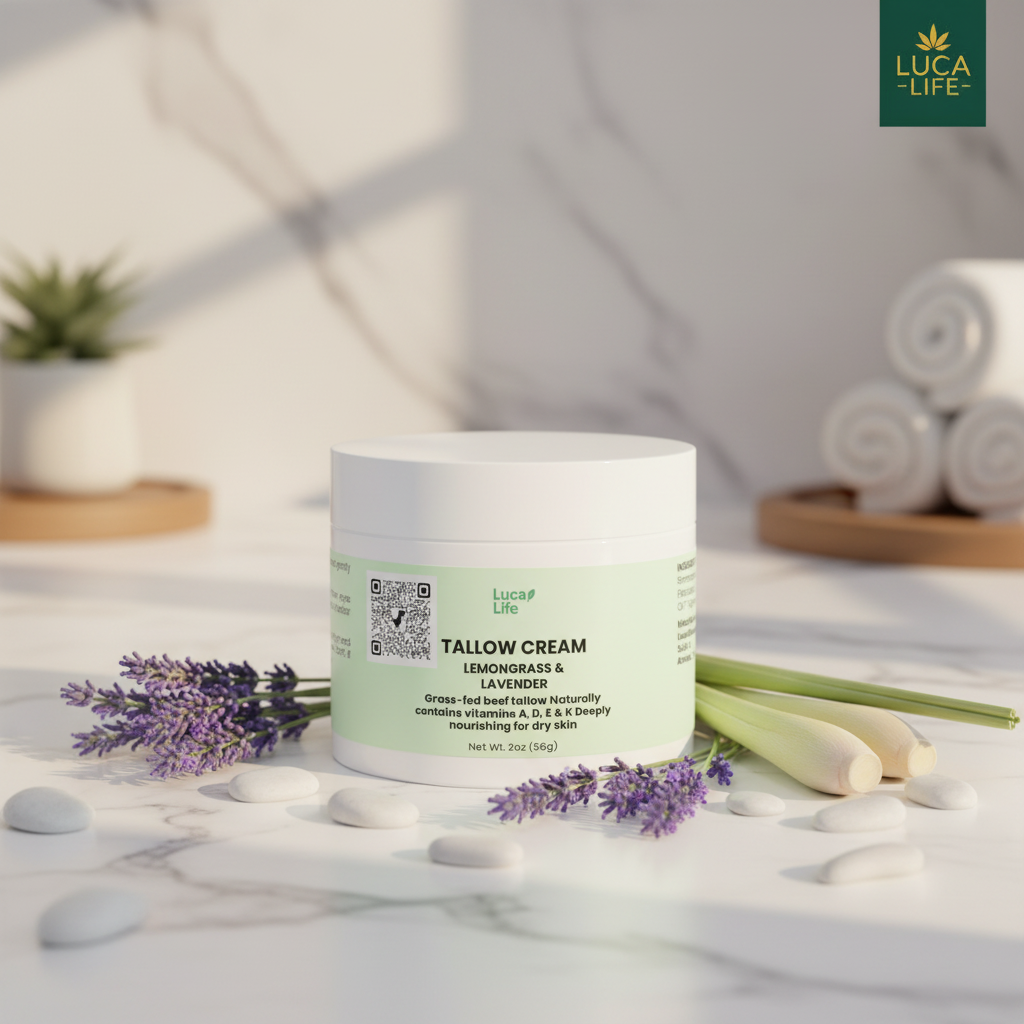 Tallow Cream Lemongrass & Lavender